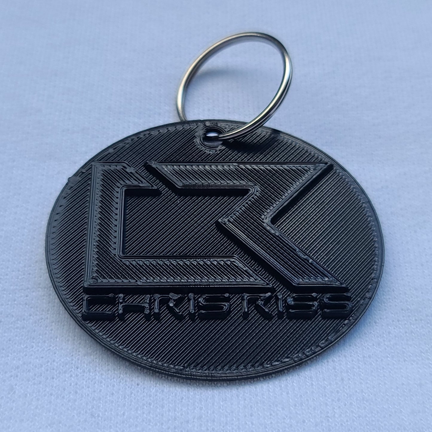 Chris Riss Keychain (Black on Black) LIMITED EDITION